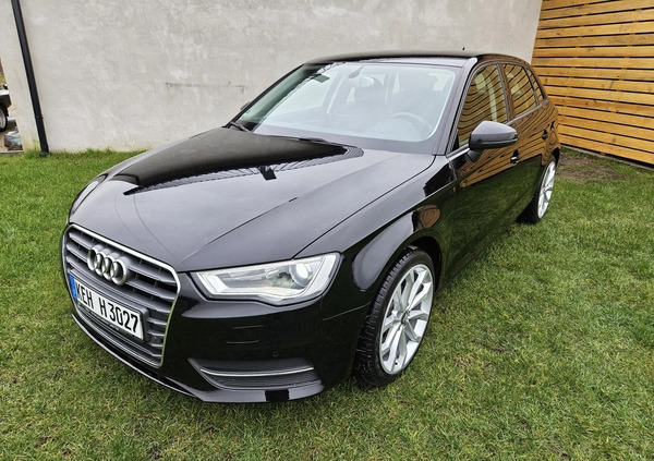 Audi A3 cena 43900 przebieg: 182151, rok produkcji 2013 z Rybnik małe 596